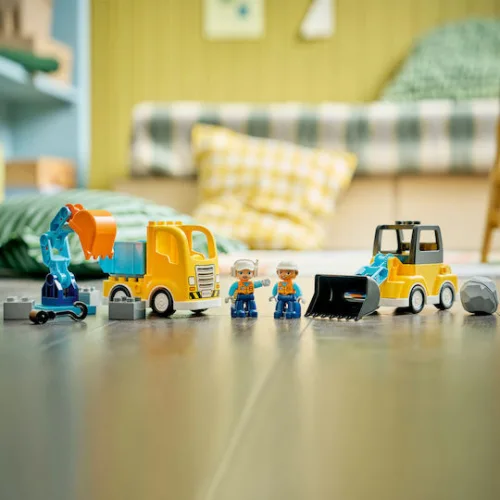 LEGO Duplo 3in1 Construction Vehicles για 2+ Ετών 22τμχΚωδικός: 10475