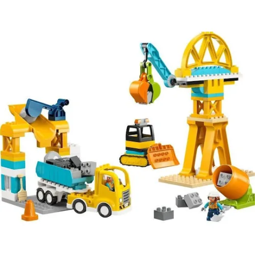 LEGO Duplo 3 in 1 Construction Site and Vehicles για 3+ Ετών 84τμχΚωδικός: 10476