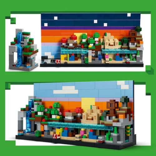 LEGO Minecraft Mini Biomes για 12+ Ετών 797τμχΚωδικός: 21589