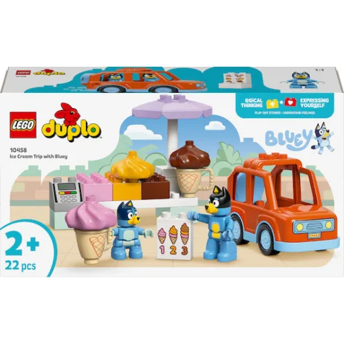 LEGO Duplo Ice Cream Trip With Bluey για 2+ Ετών 22τμχΚωδικός: 10458