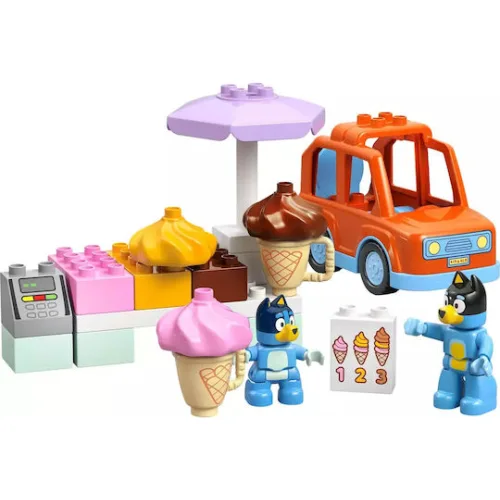 LEGO Duplo Ice Cream Trip With Bluey για 2+ Ετών 22τμχΚωδικός: 10458