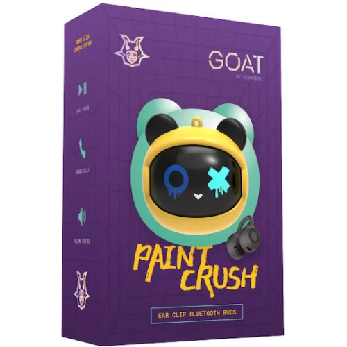 Kiddoboo GOAT Open Ear Bluetooth Handsfree Ακουστικά με Θήκη Φόρτισης Paintcrush