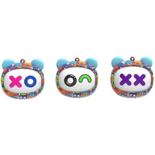 Kiddoboo GOAT Open Ear Bluetooth Handsfree Ακουστικά με Θήκη Φόρτισης Graffity Monsters