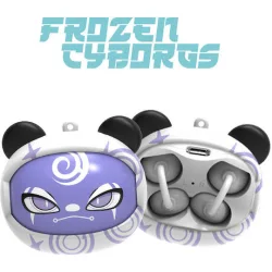 Kiddoboo GOAT Open Ear Bluetooth Handsfree Ακουστικά με Θήκη Φόρτισης Frozen Cyborgs