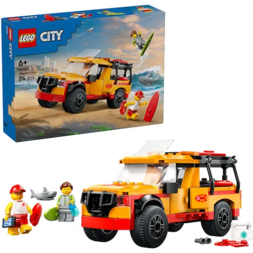 LEGO City Lifeguard Truck για 6+ Ετών 214τμχΚωδικός: 60453