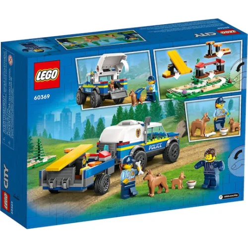 LEGO City Mobile Police Dog Training για 5+ ΕτώνΚωδικός: 60369