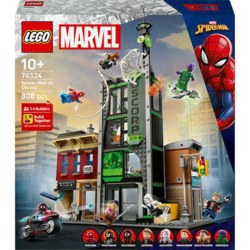 LEGO Super Heroes Spider-Man vs. Oscorp για 10+ Ετών 808τμχΚωδικός: 76324