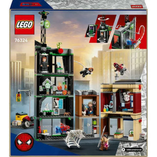 LEGO Super Heroes Spider-Man vs. Oscorp για 10+ Ετών 808τμχΚωδικός: 76324