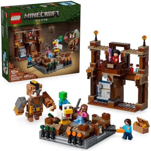 LEGO Minecraft Woodland Mansion Fighting Ring για 10+ Ετών 491τμχΚωδικός: 21272