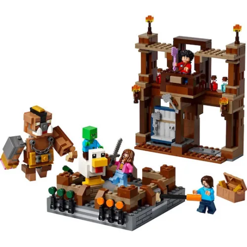 LEGO Minecraft Woodland Mansion Fighting Ring για 10+ Ετών 491τμχΚωδικός: 21272