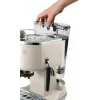 De'Longhi Icona Vintage Μηχανή Espresso 1100W Πίεσης 15bar Λευκή