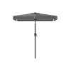 Ομπρέλα Δαπέδου Τετράγωνη Μεταλλική Γκρι 1.5x1.5mΚωδικός: GPU048G01