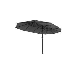 Ομπρέλα Δαπέδου Αλουμινίου Γκρι με Βάση Στήριξης 4.6x2.7m
Κωδικός: GPU36GY
