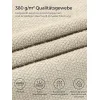 Songmics Αιώρα Διπλή Υφασμάτινη με Βάση Μαύρη 210x150εκ.