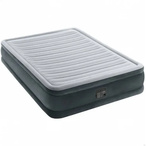 Intex Φουσκωτό Στρώμα Ύπνου Διπλό με Ενσωματωμένη Ηλεκτρική Αντλία Queen 152x152x33εκ.Κωδικός: S8901791
