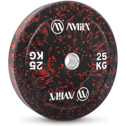 AMILA Splash Δίσκος Ολυμπιακού Τύπου Λαστιχένιος 1 x 25kg Φ50mmΚωδικός: 84840