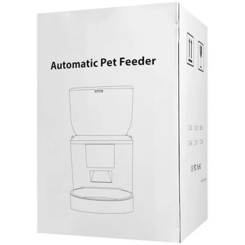 Bruno Αυτόματη Ανοξείδωτη Ταΐστρα για Σκύλο & Γάτα με Βάση 4lt 31cm σε Μαύρο Χρώμα