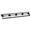 Powertech Patch Panel Unshielded για Rack 1U 19" 24 Θυρών cat6 ΜαύροΚωδικός: NETW-0046