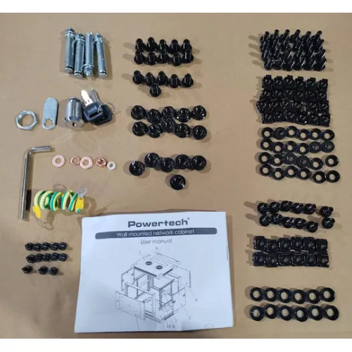 Powertech Επιτοίχια Καμπίνα Rack 19U 60x60x85.5cm NETW-0039