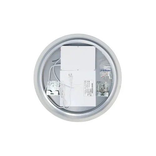 Bruno Στρογγυλός Καθρέπτης Μπάνιου Led Αφής από Μέταλλο 50x50cmΚωδικός: BRN-0275