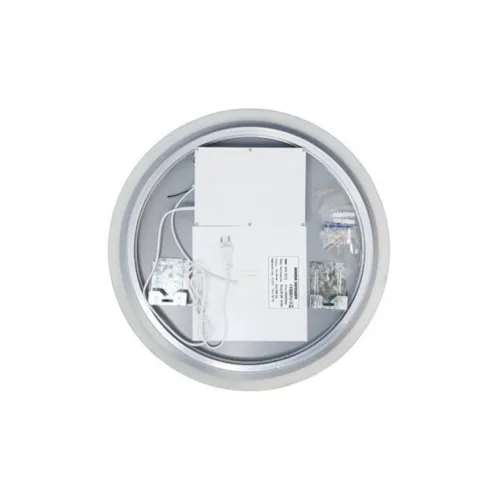 Bruno Στρογγυλός Καθρέπτης Μπάνιου Led Αφής από Μέταλλο 50x50cmΚωδικός: BRN-0275