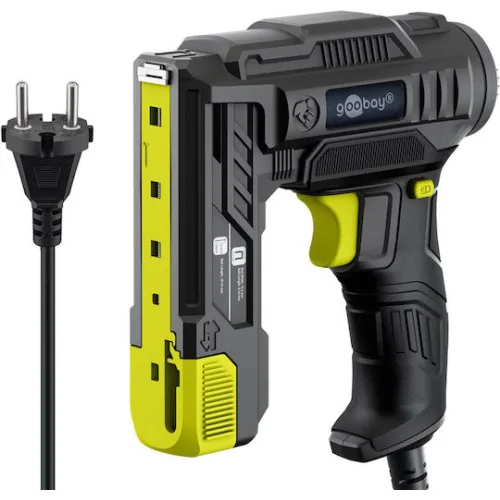 Goobay Tools 2-in-1 Electric Staple Gun Set Corded