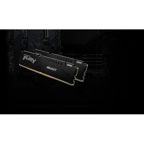 Kingston Fury Beast DDR5 με Module 1x32GB και Ταχύτητα 6000 για DesktopΚωδικός: KF560C36BBE-32