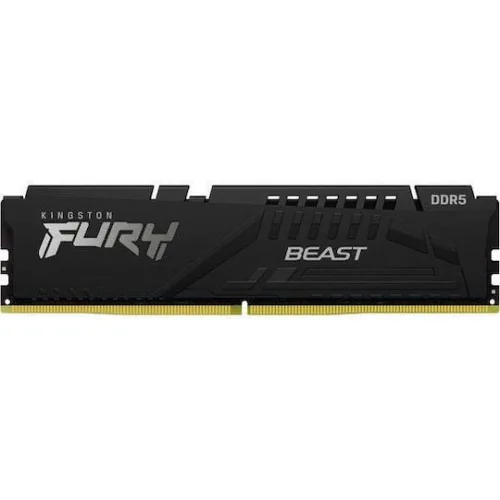 Kingston Fury Beast DDR5 με Module 1x32GB και Ταχύτητα 6000 για DesktopΚωδικός: KF560C36BBE-32