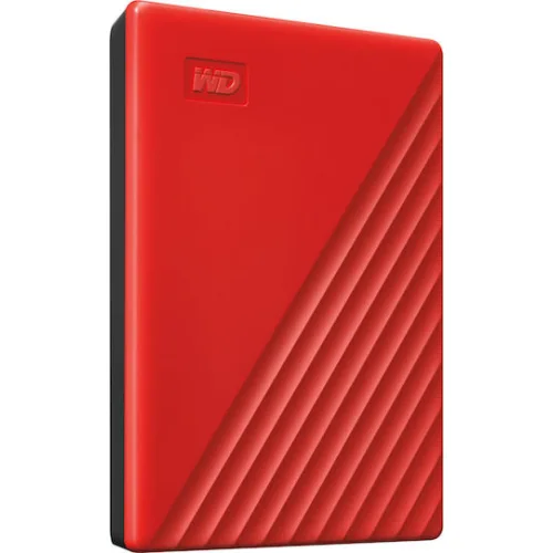 Western Digital My Passport (2019) USB 3.2 Εξωτερικός HDD 2TB 2.5" Κόκκινο