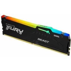 Kingston Fury Beast RGB DDR5 με Module 1x16GB και Ταχύτητα 5600 για Desktop
Κωδικός: KF556C40BBA-16