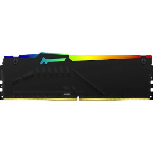Kingston Fury Beast RGB DDR5 με Module 1x16GB και Ταχύτητα 5600 για DesktopΚωδικός: KF556C40BBA-16
