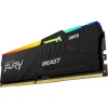 Kingston Fury Beast RGB DDR5 με Module 1x16GB και Ταχύτητα 5600 για DesktopΚωδικός: KF556C40BBA-16