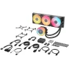 Corsair iCUE LINK TITAN 360 RX LCD Υδρόψυξη Επεξεργαστή Τριπλού Ανεμιστήρα 120mm για Socket AM4/AM5/1700 με RGB Φωτισμό