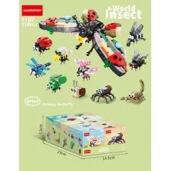 Lele Brother Εκπαιδευτικά Τουβλάκια World Insect για 6+ Ετών 318τμχ
Κωδικός: 9102