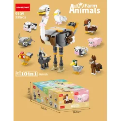 Lele Brother Τουβλάκια 10 in 1 Animals Buidling Blocks για 6+ Ετών
Κωδικός: ANIMALS.9109