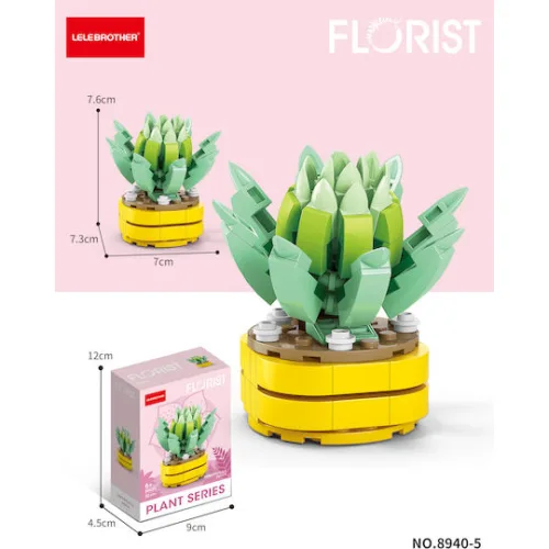 Lele Brother Τουβλάκια Sinocrassula Indica για 6+ ΕτώνΚωδικός: 8940-5