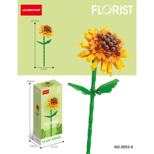 Lele Brother Τουβλάκια Sunflower για 6+ ΕτώνΚωδικός: 9093-6