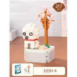 Zuanma Εκπαιδευτικά Τουβλάκια Poodle για 6+ Ετών 217τμχ NO.103-H4