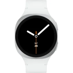 Samsung Galaxy Watch8 Aluminium 40mm Αδιάβροχο με Παλμογράφο (Ασημί)