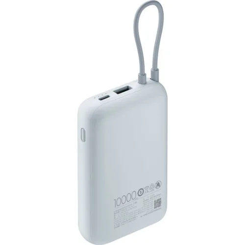 Xiaomi BHR9073GL Integrated Type-C Power Bank 10000mAh 22.5W με Θύρα USB-A και Θύρα USB-C Ice Blue