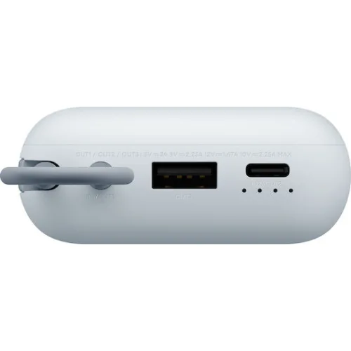 Xiaomi BHR9073GL Integrated Type-C Power Bank 10000mAh 22.5W με Θύρα USB-A και Θύρα USB-C Ice Blue