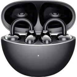 Honor Choice Earbuds Clip Bluetooth Handsfree Ακουστικά με Αντοχή στον Ιδρώτα και Θήκη Φόρτισης Μαύρα