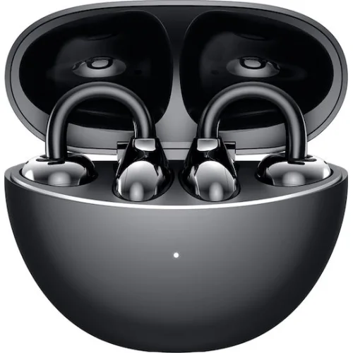 Honor Choice Earbuds Clip Bluetooth Handsfree Ακουστικά με Αντοχή στον Ιδρώτα και Θήκη Φόρτισης Μαύρα