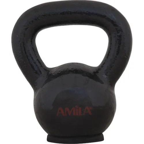 AMILA Kettlebell από Μαντέμι 6kg ΜαύροΚωδικός: 44521