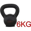 AMILA Kettlebell από Μαντέμι 6kg ΜαύροΚωδικός: 44521
