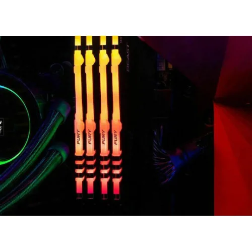 Kingston Fury Beast RGB DDR5 με Module 1x8GB και Ταχύτητα 5600 για DesktopΚωδικός: KF556C40BBA-8