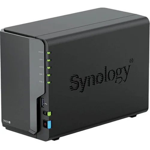 Synology DiskStation DS225+ NAS Tower με 2 θέσεις για HDD/SSD και 2 θύρες Ethernet
