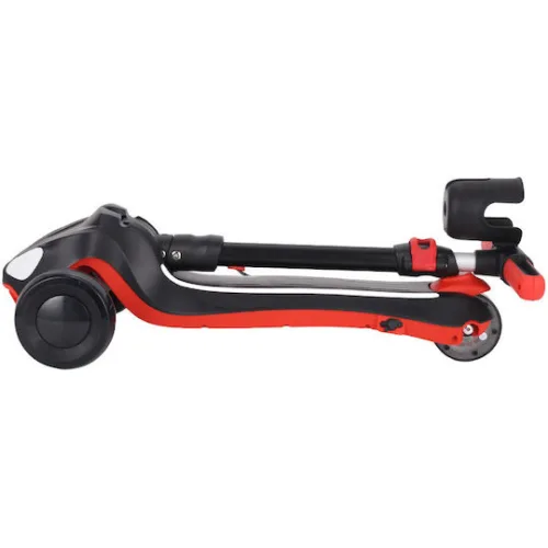 Kiddoboo Παιδικό Πατίνι E-Scooter Trecyclo Τρίτροχο για 5+ Ετών Μαύρο