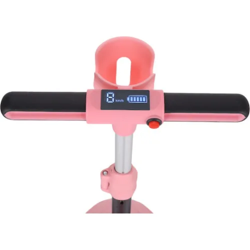 Kiddoboo Παιδικό Πατίνι E-Scooter Trecyclo Τρίτροχο για 5+ Ετών Ροζ