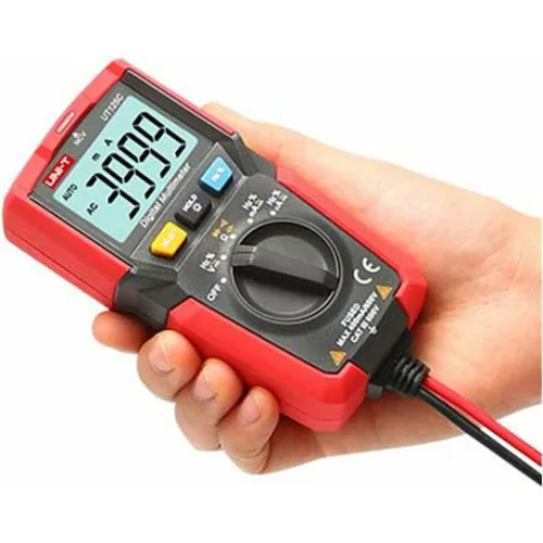 Uni-T Ψηφιακό Πολύμετρο Τσέπης True RMS με Buzzer με Μέτρηση AC / DC / Αντίστασης / Χωρητικότητας / Θερμοκρασίας UT125C